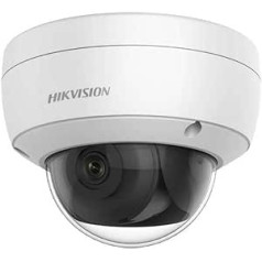 Hikvision DS-2CD2186G2-ISU (2,8 mm)(C) kupolveida novērošanas kamera ar 8 megapikseļiem, apgaismojumu līdz 30 m, profesionālu novērošanas kameru, Acusense kameru ar viltus trauksmes filtru