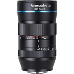 SIRUI 75 mm f1.8 1,33 x APS-C Anamorphic Prime Lens Lenses Model SR75 (X-Mount)