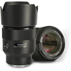 Meike 85 mm F1.8 pilna kadra AF STM (pakāpju motors) objektīvs ar lielu diafragmu autofokuss vidējs telefoto objektīvs Fiksēts galvenais portreta objektīvs Sony E Mount spoguļkamerām A9 A7III A7II A7 A7R3 A7R4