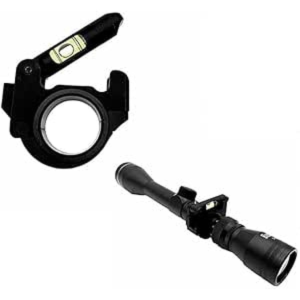 FIRECLUB Tactical Scope Mount with Spirit Level for 25.4/30mm Rifle Scope Hunting Accessories