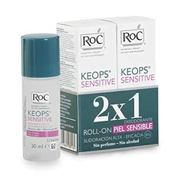 ROC Keops Roll On P/S Duplo 30Ml