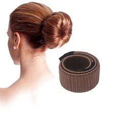 Worsendy Wors Endy Hair Buns Ražotājs Hair Fashion Hair Hair Donuts Matu klipu diski Matu veidošanas rīki Hair Beauty Ražotājs Skaistumkopšanas rīki Meitenes 42x2,5 cm