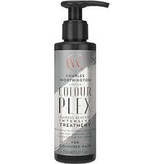 Charles Worthington ColourPlex Damage Reverse Intensive Treatment Intensīvas matu kopšanas dziļais kondicionieris krāsotiem matiem Kondicionieris neatstājams Sieviešu un Vīriešu Salon Hair Repair 150 ml