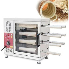 3500 W elektrische Toastermaschine, Kamin-Kuchenofen, Eistüten-Grillmaschine ar 16-teiliger Rolle, Kamin-Brötchen-Grillmaschine für Restaurant, Zuhause, Küche, Snackbar