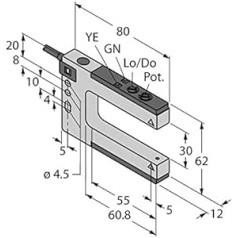 3074969 - SLM30B6, Opto Sensor Gabellichtschranke