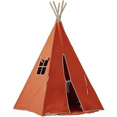 Moi Mili Classic Teepee Tent Patio Teltis un lapenes - Red Fox - unikālas