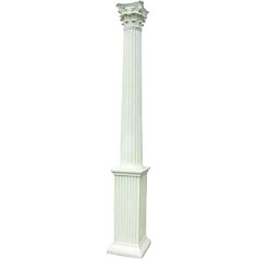 JV Moebel 313 cm XXL Big Pillar Style 1900 Old Greek Antique Style Restorāns kafejnīca