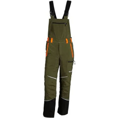 KOX Schnittschutz Latzhose Mistral 3.0 Grün/Orange