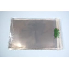 250 x Biodegradable C5 Cellophane 167mm x 230mm + 30mm Flap PLA Greeting Card Display Bags 30 Micron Self Adhesive Medium Size