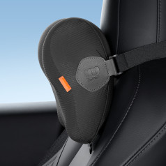 ComfortRide automobilio galvos atramos pagalvėlė su aušinimo geliu, juoda