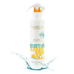 Jean & Len Sensitive Sun Spray 50 SPF, vandeniui atsparus jautriai odai 250 ml