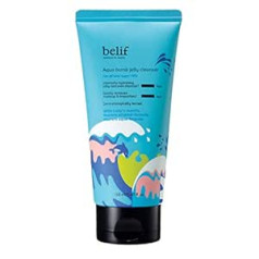 Belif Believe In Truth Belif Aqua Bomb Jelly Cleanser 160 ml Sieviešu kažoku auzu čaumalas aminoskābes ādai draudzīgs kosmētikas noņemšanas līdzeklis Clean Beauty sejas tīrīšanas putas putojošs sejas tīrīšanas līdzeklis