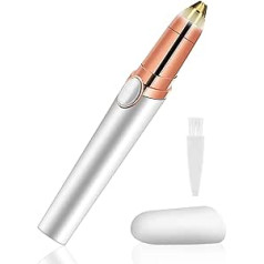 Rezolite Eyebrow Hair Removal for Women, Painless Eyebrow Trimmer, Face Razor, Portable Electric Eyebrow Trimmer, Suitable for Eyebrows, Face, Cheeks, Lips, Fuzz