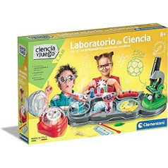 Clementoni — CIENIA laboratorijas zinātne un spēle ar 150 eksperimentiem, daudzkrāsaini (552429)