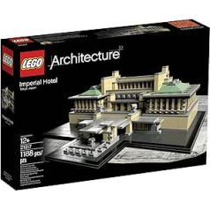 LEGO Architecture Imperial Hotel 21017, LEGO Architecture TOY (rokasgrāmata angļu valodā)