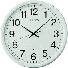 Seiko QHR027W sienas pulkstenis, plastmasas balts