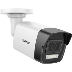 ANNKE 4K PoE kamera su išmaniuoju asmens / transporto priemonės aptikimu, 8 MP lauko IP kamera su garso ir „MicroSD“ kortelės lizdu, EXIR 2.0 naktinis matymas, IP67 atsparus vandeniui, C800