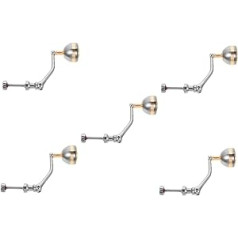 BESPORTBLE 5. Angelrollenwippe Griff Für Rolle Rollenwechselgriff Rollengriff Angelzubehör Ames Reel Einfache Ersatzteile Angelrolle Drehgriff Rotieren Spule Tragbar Aluminiumlegierung