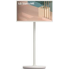 LG 27ART10 televizors 68 cm (27 collas) Lifestyle TV StanbyME (skārienekrāns, 60 Hz, integrēts akumulators, straumēšanas lietotnes)