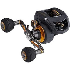 RKRXDH Baitcasting Reels Baitcasting Makšķerēšanas spole FTH300LPHS 6+1BB Divkāršās darbības liešanas bremžu zema profila spole saldūdens īpaši viegla (Izmērs: FTH200LP HS)