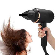 3000 W Hair Dryer Negative Ion Hair Dryer with Diffuser and Concentrator Attachments Strong Power Adjustable Hair Dryer Quick Drying