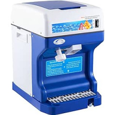 VEVOR 250 W ledus skuveklis Ledus smalcinātājs Ledus skuveklis ar kompresoru 120 kg/h Slush Ice Maker Slushy Maker Slushie Machine Slush Maker [B enerģijas klase]