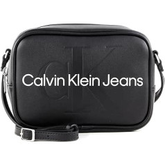 Calvin Klein Jeans sieviešu plecu soma, maza melna (BlaCalvin Klein Jeans), viena izmēra, melna (melna)