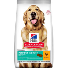 science plan canine adult large breed perfect weight chicken dog12kg