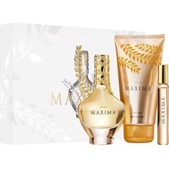 Avon Набор Maxima Eau de Parfum 50 мл + карманный спрей 10 мл + лосьон для тела 150 мл + подарочная коробка для женщин Соблазнительный аромат