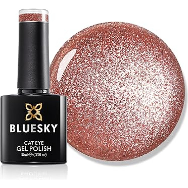 Bluesky Cat Eye Gel Nail Polish 10ml Topaz Twilight - LSD04 Red Soak Off Gel Polish 21 dienu manikīram Profesionālai lietošanai salonā un mājās Nepieciešama sacietēšana zem UV/LED lampas