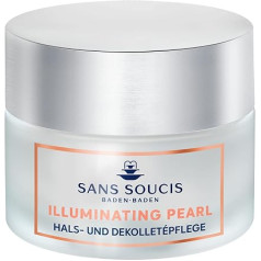 Sans Soucis Baden-Baden Sans Soucis Illuminating Pearl Neck & Décolleté Care 50 ml Nostiprinošs līdzeklis kakla un dekoltē zonas kopšanai