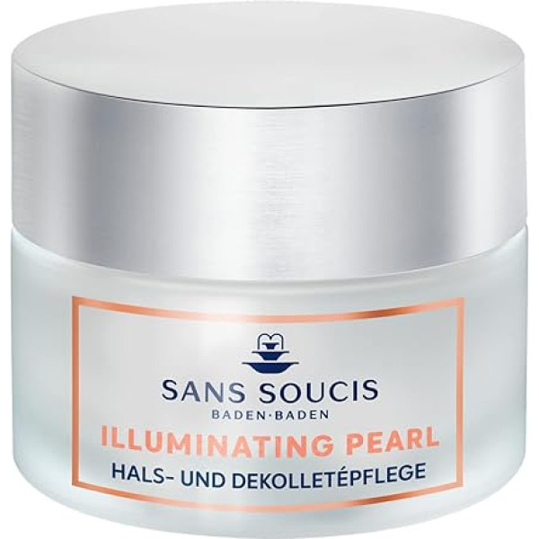 Sans Soucis Baden-Baden Sans Soucis Illuminating Pearl Neck & Décolleté Care 50 ml Nostiprinošs līdzeklis kakla un dekoltē zonas kopšanai