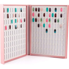 Tokenhigh Палитра для 216 цветов лака для ногтей, подставка для отображения искусства ногтей, презентация для лака для ногтей UV Gel, искусство ногт