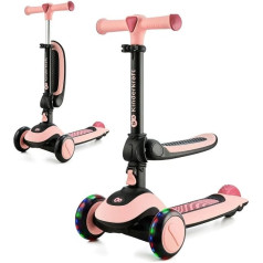 Розовый скутер Halley