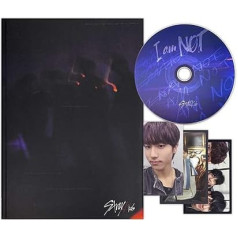 STRAY KIDS - 1. mini albums - [I am NOT] (NOT Ver.) CD + fotogrāmata + 3 fotokartītes + 2 nozīmītes ar piespraudēm