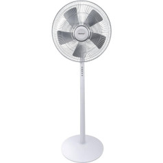 Steba VT 5 54 W White - Ventilators (Balts, 54 W, AC, 450 mm, 420 mm, 1340 mm)