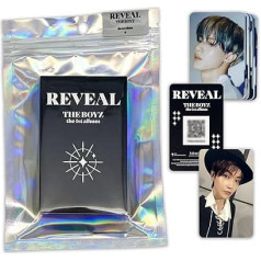 THE BOYZ - 1st Album [REVEAL] (Platform Album - Moon Ver.) Case + Mini Card (QR Type) + Selfie Photocard + Official Photocard + Digital Contents + 2 Pin Button Badges