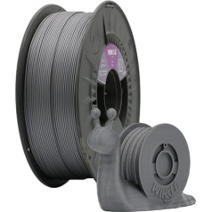 Winkle PLA filaments, PLA 2,85 mm, Filaments drukāšanai, 3D printeris, 3D filaments, sudraba krāsā, spole 1000 g