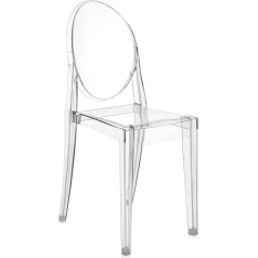 Kartell Victoria Ghost pusdienu krēsli (2 komplekti)