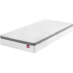 Abeil Gel'Attitude Foam and Gel Mattress, 90 x 190 cm, Foam, White, 1 Person