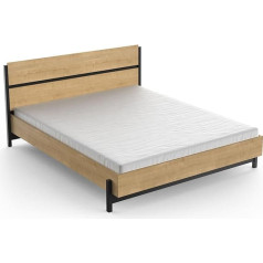 Demeyere Кровать для взрослых - 160 x 200 см - Крафт - Сделано во Франции - Гарантия 2 года