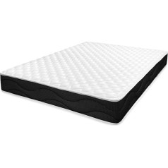 Amuéblate Online , Venus Viscoelastic Mattress, Reversible, Hardness, Medium to High, Mite-Proof, 135 x 190 cm, Memory Foam, 135 x 190 cm Thick