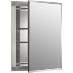 Kohler K-CB-CLR1620FS Frameless Bathroom Medicine Cabinet, 16