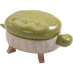 Kelendle Dzīvnieku Footstool bruņurupucis Polsterēts Osmaņu PU ādas Footstool uzglabāšana dzīvojamā istaba Guļamistaba Sofa Soliņš Krēsls Zāle Zaļā Zāle Liela