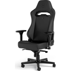 Noblechairs Spēļu krēsls Hero ST Black Edition Ērts un izturīgs spēļu krēsls, spēļu krēsls, perfekti optimizēta ergonomika, datorkrēsls, spēļu krēsls, 150 kg kravnesība