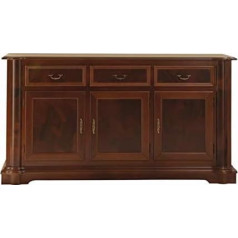 Albero Möbel Sideboard Lombardia Walnut Antique Stained