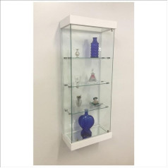 Vm Art Design Glass Bianco VMBR7TC Sienas vitrīna Bianco VMBR7TC