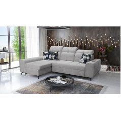 Im Sofa Living Room Couch Ottoman 3-Seater Corner Sofa Gold I Choice of Colours Top Quality