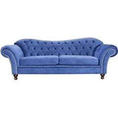 Jvmoebel Chesterfield Sheffield 3-Seater Sofa with Bed Function Couch Sofas Couchen