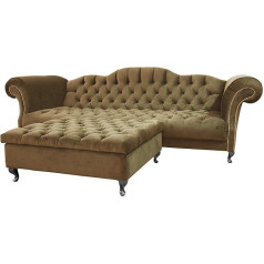 Jvmoebel Chesterfield Sofa pagalvėlė Dizaineris Sofos sofos komplektas Sofa SLIII Sofa Nr. 54